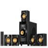 Bobtot Small Subwoofer Home Theater for TV Surround System 5 Wired Speakers Amplifier 4 inch Woofer Built-in Receiver Support ARC Optical Bluetooth Input for Projector view 1