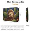 Laptop Case Sleeve 15inch Shockproof Laptop Case Hedgehog Cactus Laptop Sleeve Carrying Case view 2