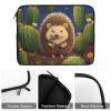 Laptop Case Sleeve 15inch Shockproof Laptop Case Hedgehog Cactus Laptop Sleeve Carrying Case view 3