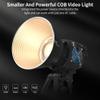 ZHIYUN MOLUS B200 + 90cm Octagonal Softbox, 200W COB Video Light + 35inch Octagonal Light Softbox for Portrait, Fashion Shoots, Product Photography, Interview view 2