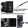 HangTon 12G 6G SDI Video Cable High Density Micro BNC to BNC for Blackmagic Video Assist 5" Monitor, Micro Studio Camera 4K G2 ATEM 1m view 4