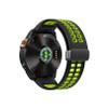 Yenle 26mm 22mm Magnetic Folding Buckle Silicone Watch Band Fit for Garmin Fenix 7 7X Pro 6 6X 5 5X Plus/Epix Gen 2 47 51mm Watch Strap(Green Black,26mm) view 1