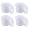 Bblina 4 Pack 4 Gal/15 L Food Grade Buckets, Plastic Bucket with Sealed Lid view 1