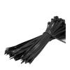 100Pcs Nylon Cable Tie Self Locking Plastic Loop Wire Black 1.9X60 2.7X250mm Wrap Strap Zip Organizer Fasten Tension Belt(3.6x250mm) view 3