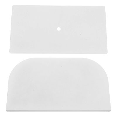 ARTIBETTER Monitor Mount Parts 1 Set of Monitor Stand Grommet c Clamp Installation Hole Reinforcement Plate Monitor Mounting Reinforcement Plate White Monitor Stand Riser