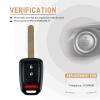 USAKeys Remote Control Replacement for 2013-2015 Honda CROSSTOUR/2014-2016 Honda CRV 313.8Mhz Car Key Fob with FCC: MLBHLIK6-1T (Single) view 2
