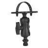 Fish Finder Mount Base, Universal Flexible Nylon and Stainless Steel Electronic Fish Finder Holder for Plus 5cv for 721xs view 3