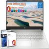 HP 14" Laptop Student Business, with Office Lifetime License & Windows 11 Pro, Intel Dual-Core N4120, 16GB RAM, 384GB Storage(128GB eMMC+256GB MSD), Ultra Light, Webcam, WiFi, Designed Mouse view 1
