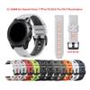 22 26MM Silicone Watchband Strap fit for Garmin/Fenix 7/7Pro/7X/6X/6 Pro/5X/5 Plus/Epix/Instinct WristStrap Replaceable Bracelet(Green Black,26mm) view 2