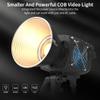 ZHIYUN MOLUS B300 + 90cm Octagonal Softbox, 300W COB Video Light + 35inch Octagonal Light Softbox for Portrait, Studio Lighting, Fashion Shoots to Product Photography, Interview view 2