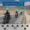 THOKWOK Helmet Bluetooth Headset, TK-X4SC Motorcycle Helmet Intercom for 6 Riders Up to 2000M, Music Share/Top-Tier Noise Reduction/LCD Screen/HiFi Stereo,Universal Communication System (2 Pack) view 2