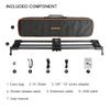 Konova New G1 Wireless Integrated Carbon Camera Motorized Slider for Video, Time Lapse, Stop Motion, Parallax Panormaic Shooting (60cm (23.6")) view 2