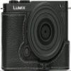 BMAOLLONGB S9 Camera Case, Handmade Genuine Real Leather Half Camera Case Bag Cover for Panasonic Lumix S9 Camera Bottom Opening Version + Hand Strap (Black) view 1