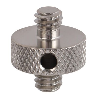 BMFJJWY 1/4in Male to 1/4in Male Threaded Tripod Screw Adapters Double Sided Standard Mounting Thread Converter hot