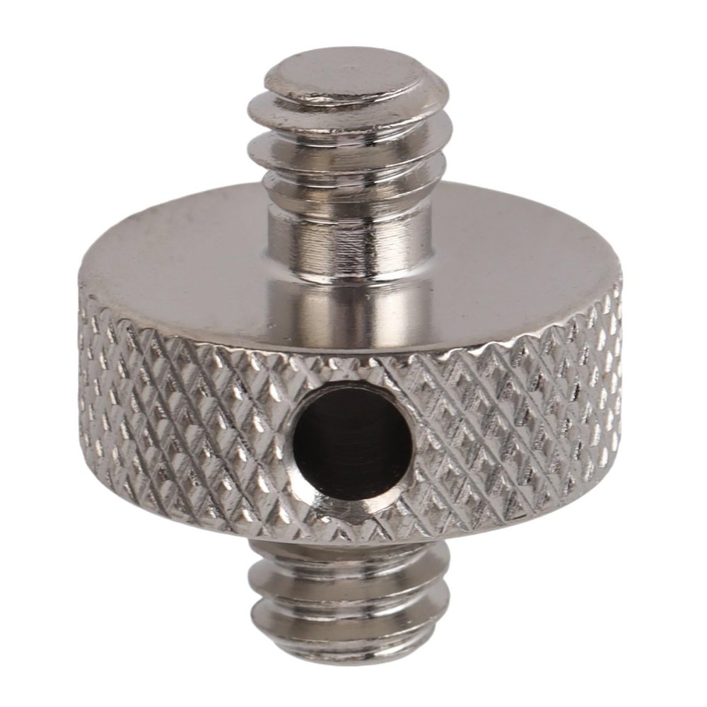 BMFJJWY 1/4in Male to 1/4in Male Threaded Tripod Screw Adapters Double Sided Standard Mounting Thread Converter hot