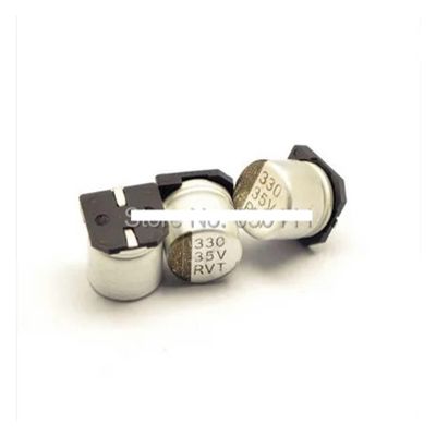 100PCS 330UF 35V SMD Aluminum Electrolytic Capacitor 35V330UF 10 * 10MM CEGQOXSH