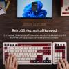 AKNES 8Bitdo Retro 18 Mechanical 2-in-1 PC Calculating Numpad, Bluetooth/2.4G/Wired for Windows and Android - Fami Edition view 2