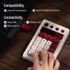 AKNES 8Bitdo Retro 18 Mechanical 2-in-1 PC Calculating Numpad, Bluetooth/2.4G/Wired for Windows and Android - Fami Edition view 3