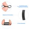 uxcell 100Pcs Silicone Rubber Bands, 17x6mm Rubber Bands Rings Cable Ties Strong Elastic Bands Non-slip for Cord Wrapping Bag Wraps, Black view 3