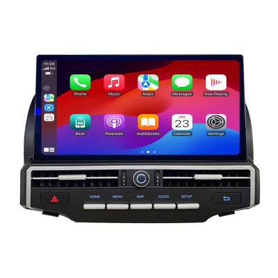 ZWNAV 12.3" IPS Screen CarPlay Android 13 Car Radio for Toyota 4Runner 2010-2023 Auto Radio Multimedia Player Navi Stereo GPS HeadUnit (4-64GB carplay)