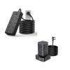15FT 4000J Extension Cord + 10FT 1080J Tower Power Strip, NTONPOWER 16-in-1 & 12-in-1 Surge Protector Power Strip, Flat Plug, Wall Mounted, Side Outlet Extender for Home Office, Dorm Room Essentials view 1