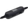 Rooyar 130cm USB to 1.5V-12V 5.5x2.1mm Adjustable Cable with LED Voltmeter for LED Lights, Car 1.5V-12V Devices view 2