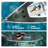 Fullfire EVA Foam Boat Flooring Sheet with Adhesive  Camo Green Non-Slip Marine Decking Mat, Waterproof Anti-UV Boat Floor Pad for Bass Pontoon Jon Boat Yacht RV Jet Ski Stairs Floor 47"x16" view 3