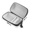 XinGeeek Speaker Hard Case for Ultimate Ears Wonderboom 3 Small Portable Speaker,Travel Carrying Bag Protective Cover Storage Case for Wonderboom 3 with USB Cable, black and grey view 2
