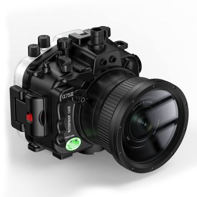 Sea frogs Camera Case Compatible with Sony A7S3 with 28-70mm Lens,Waterproof IPX8,40m(130ft) Depth Protection Underwater Camera Housing,Ideal for Diving,Surfing,Rowing