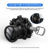 Sea frogs Camera Case Compatible with Sony A7R4 with 16-35mm Wide Angle Lens,Waterproof IPX8,40m(130ft) Depth Protection Underwater Camera Housing,Ideal for Diving,Surfing,Rowing view 3
