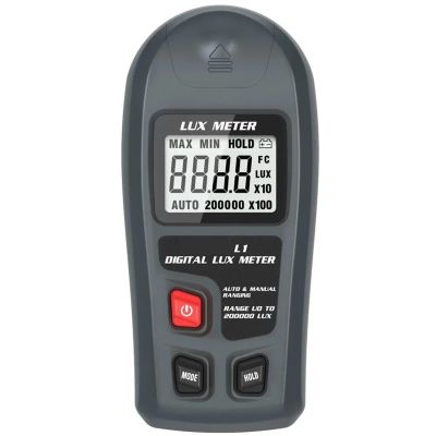 Lux Meter Digital Illuminometer 0~200,000lux LCD Pocket Light Meter Lux/FC Measure Tester Sensor Photometer Luxmeter