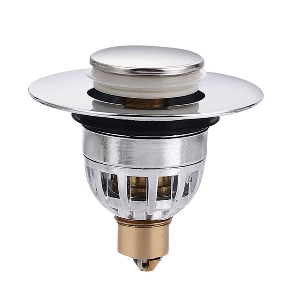 Rooyar Replacement Wash Basin Plug Convenient Sink Stopper Innovative Bathroom Sink Plug Catch Debris Prevent Clogging