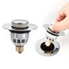Rooyar Replacement Wash Basin Plug Convenient Sink Stopper Innovative Bathroom Sink Plug Catch Debris Prevent Clogging view 2