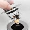 Rooyar Replacement Wash Basin Plug Convenient Sink Stopper Innovative Bathroom Sink Plug Catch Debris Prevent Clogging view 4