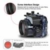 Sea Frogs Waterproof Camera Housing Compatible with Sony RX100 VI IPX8 40m/130ft Maximum Diving Depth Underwater Camera Case for Diving, Surfing, Rowing, Skiing view 3