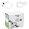 50 Pack 3/4 inch Rope Light Clips with Stainless Steel Screws, Plastic Cable Clips Wire Clamp for String Lights, Christmas Light Clips Cable Wire Clamp, P-Type Mounting Clips view 1