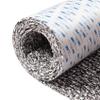 Fullfire Boat Flooring EVA Foam Decking Sheet, Camo Gray White Small Diamond Marine Flooring with Self-Adhesive Backing for Bass Boat Pontoon Boat Jon Boat Yacht Kayak RV Stairs Floor 47" x 16" view 1