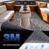 Fullfire Boat Flooring EVA Foam Decking Sheet, Camo Gray White Small Diamond Marine Flooring with Self-Adhesive Backing for Bass Boat Pontoon Boat Jon Boat Yacht Kayak RV Stairs Floor 47" x 16" view 2