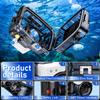 Sea frogs Waterproof Camera Housing Compatible with Sony A6000/A6300/A6500 IPX8 60m/196ft Maximum Diving Depth Underwater Camera Case for Diving, Surfing, Rowing, Skiing view 3