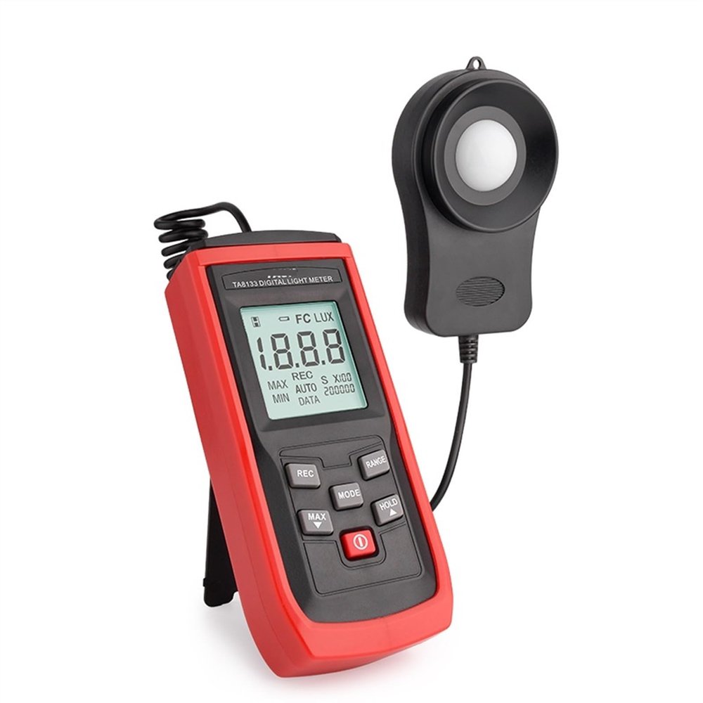 TA8133 Lux Meter Digital Light Meter Illuminometer Lux/Fc luxmetro profesional digital certificado Lumen Meter