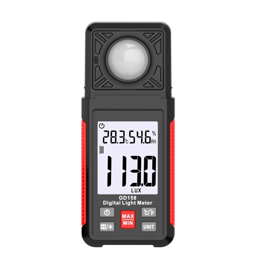 Digital Lux Meter Light Meter FC Lightmeter Illuminance Meter Tester 200000 Lux Illuminometer Photometer Luxometro Luxmeter
