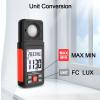 Digital Lux Meter Light Meter FC Lightmeter Illuminance Meter Tester 200000 Lux Illuminometer Photometer Luxometro Luxmeter view 4