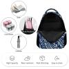 LXTDPBK Backpack for Women Men Travel Blue Polynesian Maori Tribal Pattern Daypack Lightweight Laptop Bag Carry On Backpacks for Work view 3