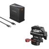 Bundle: SmallRig Adjustable Camera Monitor Mount with NATO Clamp and SmallRig NP-F970 USB-C Camera Battery view 1