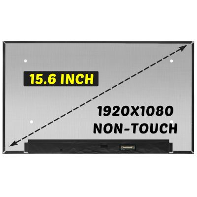 HOULISE Replacement for Lenovo N156HCA-EAB REV.C4 LCD Screen 1920x1080 15.6 inch 30 Pins 60Hz LED Display Digitizer Panel (for Non-Touch Screen Only)