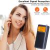Personal FM Pocket Radio Portable to Bluetooth Earphones Mini Digital Tuning Walkman Radio Alarm Clock Rechargeable with Backlight LCD Display 3 Watts Speaker for Walking Jogging view 3