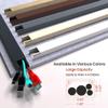 Black Cord Cover Wire Hider - 157in Large Cable Concealer, Cord Hider for Wall Mount TV, Cable Raceway Kit, Extension Cord Cover Indoor, Electrical Wire Cover, Cable Management Wall, Wire Molding view 3