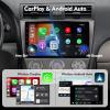 10.1 Inch IPS Touchscreen Android 12 Car Stereo for Toyota Camry 2006-2011 with Wireless CarPlay & Android Auto 2+32GB Car Radio, Support GPS, WiFi 6, Bluetooth,5.4, FM, Backup Camera, (Manual A/C) view 3
