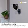 Eve Cam (2 Pack, Apple Home)  Smart Indoor Camera, 1080p Resolution, Wi-Fi, 100% Privacy, HomeKit Secure Video, iPhone Notifications, Microphone and Speaker, Night Vision, Flexible Installation view 4