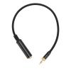 1/4 to 3.5mm Headphone Adapter, 6.35mm Female to 3.5mm Male Adapter High Strength Shielding Safety Erosion for Family Devices view 4